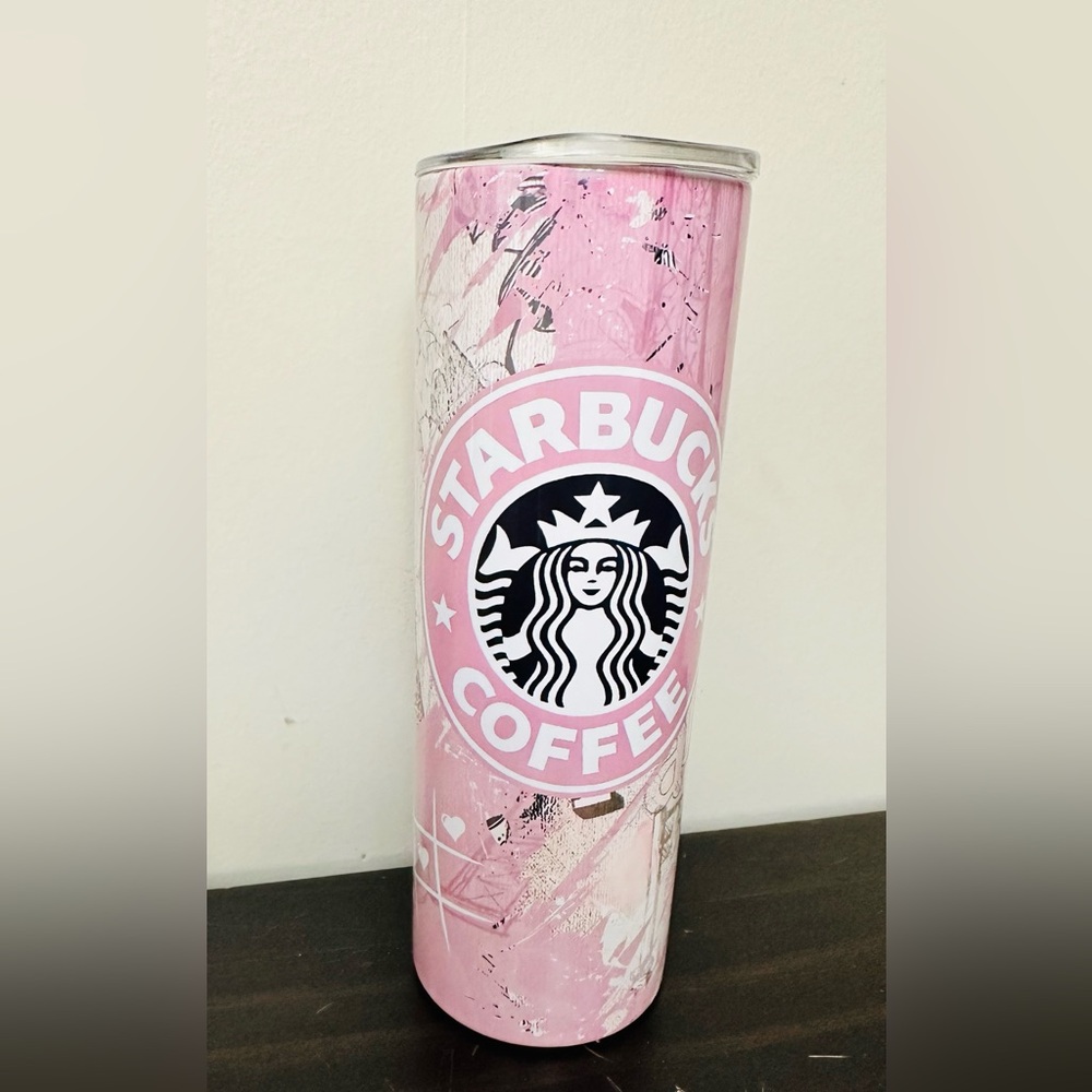 Starbucks inspired coffee tumbler